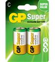 Süper Alkalin LR14 Orta Boy 2li Paket Pil GP14A-2U2