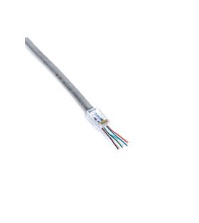 FRISBY FNW-RJ4528N RJ-45 Cat 6 Yeni Nesil Delikli Konnektör 100lü Kutulu