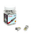 Frisby FNW-RJ4532N CAT6 EZ RJ45 100lü Yeni Nesil Delikli Metal Konnektör_1)
