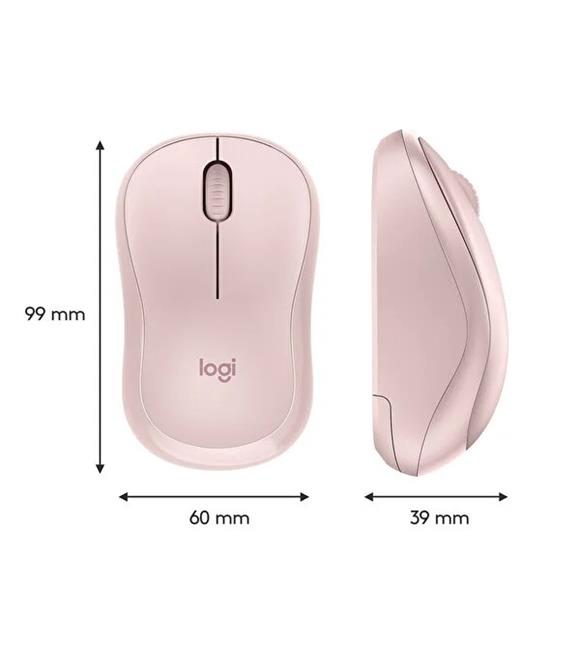 Logitech 910-006129 M220 Silent Sessiz Rose Kablosuz Mouse