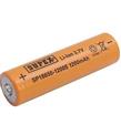 Supex 18650-1200S 3.7V 1200MA Şarjlı Li-on Pil Uçlu Kafa Pil