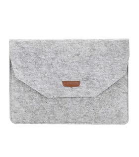 Dolly Gri 11" Slim Notebook Kılıfı