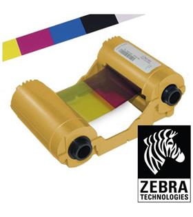 Zebra 800033-340 Renkli Ribbon Zxp3 Ymcko Tek Yüze 280 Baskı