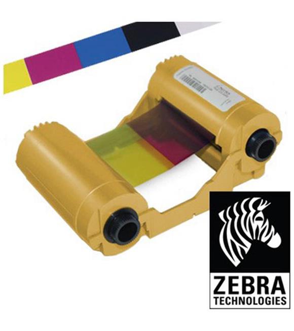 Zebra 800033-340 Renkli Ribbon Zxp3 Ymcko Tek Yüze 280 Baskı