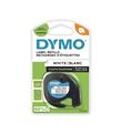 Dymo S0721660 Letratag Plastik Etiket 12 mm X 4 Metre Beyaz 91201_1)