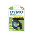 DYMO S0721620 LetraTag Plastik Şerit ( 12 mm X 4 mt ) , Sarı (59423) 91202_1)