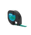 DYMO S0721640 LetraTag Plastik Şerit ( 12 mm X 4 mt ) , Yeşil (59425 ) 91204