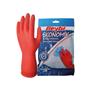 Beybi 7-7.5 Ekonomik 25li Paket Lateks Kırmızı Eldiven Pamuk Kaplı İç Yüzey Terlemeyi Azaltır
