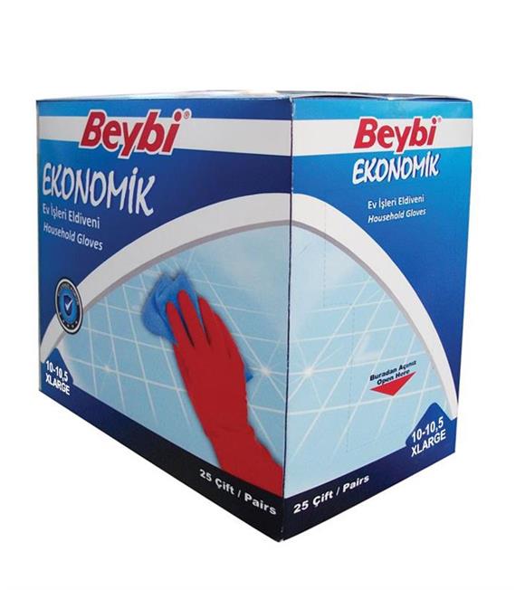 Beybi Extra 10-10,5 10lu Paket Ev İşi Eldiveni