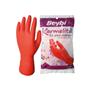 Beybi Karmelita 7,5 Numara 25li Paket Bulaşık Eldiveni Gıdaya Uygundur Kaymayı Önleyici Pütürlü