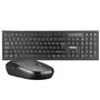 Everest KM-6121 Siyah Kablosuz Q Slim Klavye + Mouse Set
