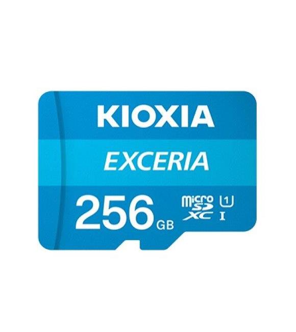 Kioxia 256GB Exceria microSDXC UHS-1 C10 100MB-sn Hafıza Kartı