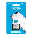 Kioxia 64GB Exceria microSDXC UHS-1 C10 100MB-sn Hafıza Kartı