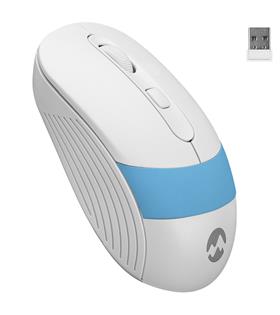 Everest SM-18 Usb Beyaz-Mavi 2.4Ghz Optik Kablosuz Mouse
