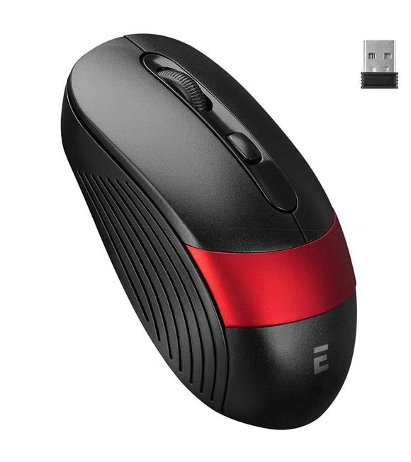 Everest SM-18 Usb Siyah-Kırmızı 2.4Ghz Optik Kablosuz Mouse