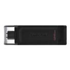 Kingston DT70 128GB USB-C 3.2 Gen 1 Type-C Flash Bellek