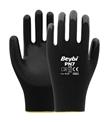 Beybi Nitril Poly PN7 10 Beden Siyah Eldiven 12li Paket( EN388 3131X)_1)