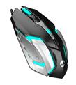 Everest SM-G72 Usb Siyah-Gümüş Işıklandırmalı Oyuncu Mouse