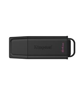 Kingston DTXG2-64GB 64GB Portable USB 3.2 Gen 1 DataTraveler Exodia Black Flash Bellek