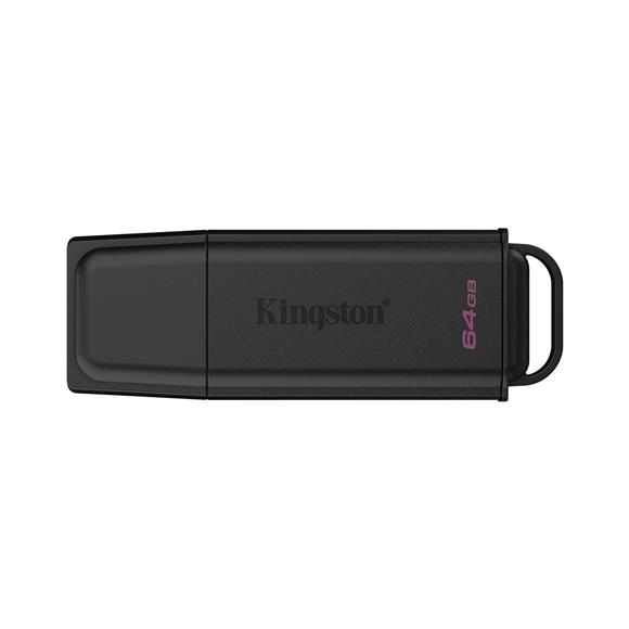 Kingston DTXG2-64GB 64GB Portable USB 3.2 Gen 1 DataTraveler Exodia Black Flash Bellek