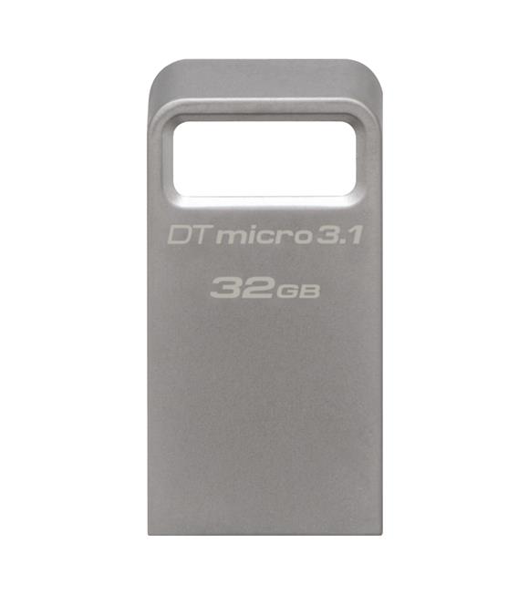 Kingston DTMC3-128 128GB DTMicro USB3.1 Metal Kasa Flash Bellek