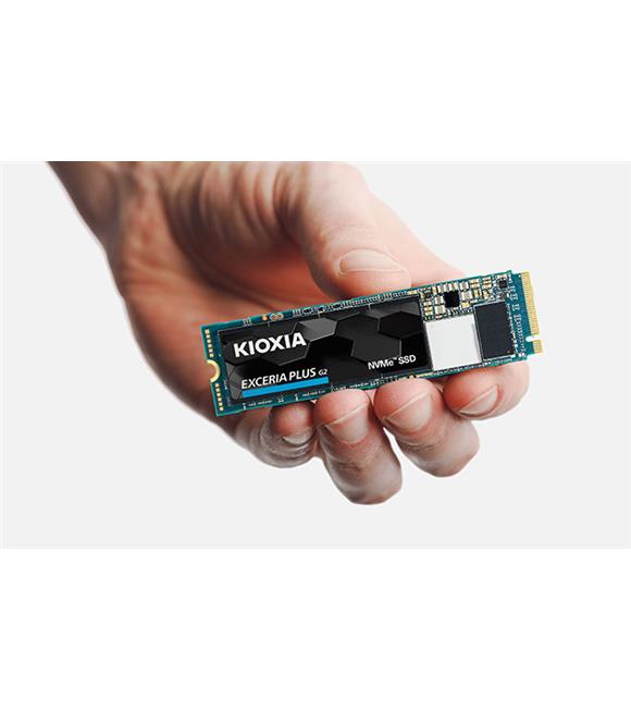Kioxia 500GB Exceria Plus G2 Nvme 3400MB-3200MB-S M2 Pcıe Nvme 3D Nand SSD (LRD20Z500GG8) Harddisk