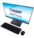 Casper Nirvana A57.1165-8V00X-V i7 1165G7 8GB 500GB NVME SSD Freedos 23.8