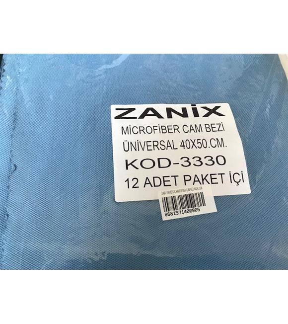 Zanix Mikrofiber Cam Bezi 12li 40X50