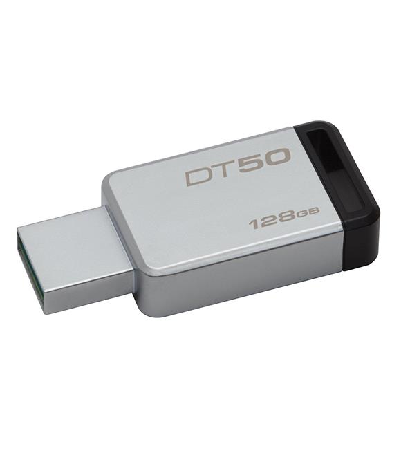 Kingston DT50 128 Gb Usb 3.1 Metal Kasa Flash Bellek 110MB-s Okuma Hızı 15MB-s Yazma Hızı