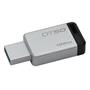 Kingston DT50 128 Gb Usb 3.1 Metal Kasa Flash Bellek 110MB-s Okuma Hızı 15MB-s Yazma Hızı