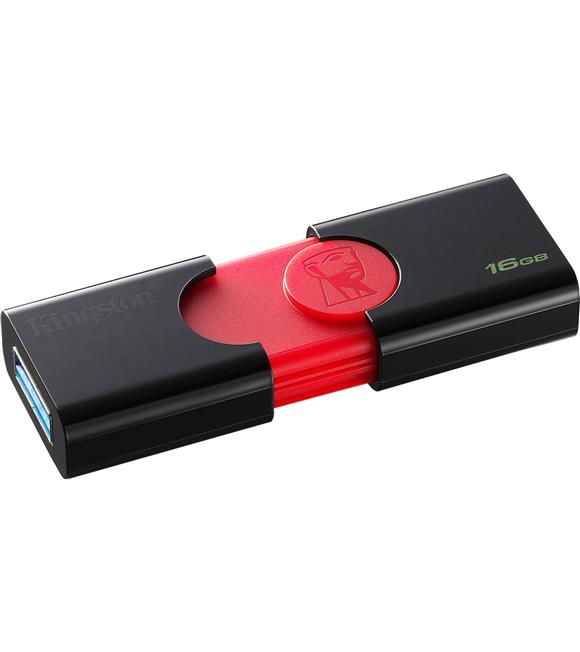 Kingston Dt106 16 Gb Usb 3.0 Plastik Kasa Siyah Flash Bellek_1