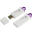 Kingston DTIG4 64 Gb USB 3.0 Beyaz-Mor Plastik Kasa Flash Bellek