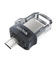 Sandisk SDDD3-016G-G46 16GB Black Dual Drive M3.0 Micro USB Flash Bellek