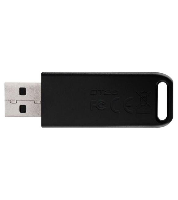 Kingston DT20 32 Gb Usb 2.0 Plastik Kasa Siyah Flash Bellek