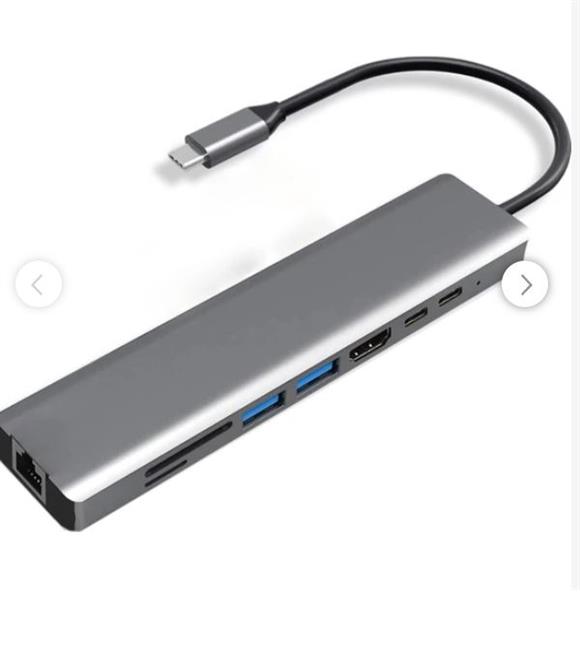 Nova Type-C To HDTV Multifaction Adaptör 8in1