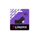 Kingston DTXS-64GB 64GB Portable USB 3.2 Gen1 DataTraveler ExodiaS (Black-Black) Flash Bellek_1