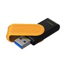 Kingston DTXS-512GB 512GB Portable USB 3.2 Gen1 DataTraveler ExodiaS (Black-Yellow) Flash Bellek