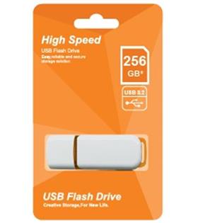 Elba 256GB Plastik Beyaz-Turuncu 3.2 USB Flash Bellek