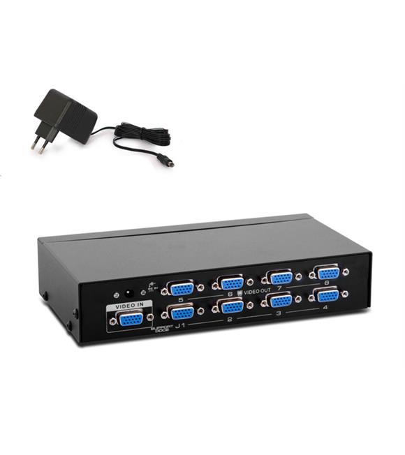 S-link SL-5508 8 VGA 500Mhz Monitör Çoklayıcı