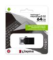 Kingston DTDUO3G2-64GB DT MicroDuo 3 Gen2 + microUSB (Android-OTG) Çift Taraflı Flash Bellek_1)
