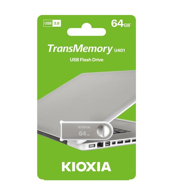 Kioxia 64GB U401 Metal USB 2.0 Bellek