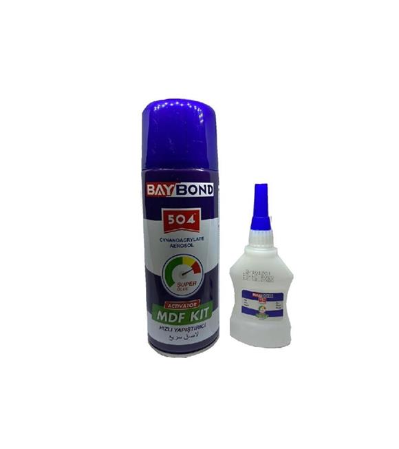 BayBond 504 Hızlı Yapıştırıcı Set 200 ml