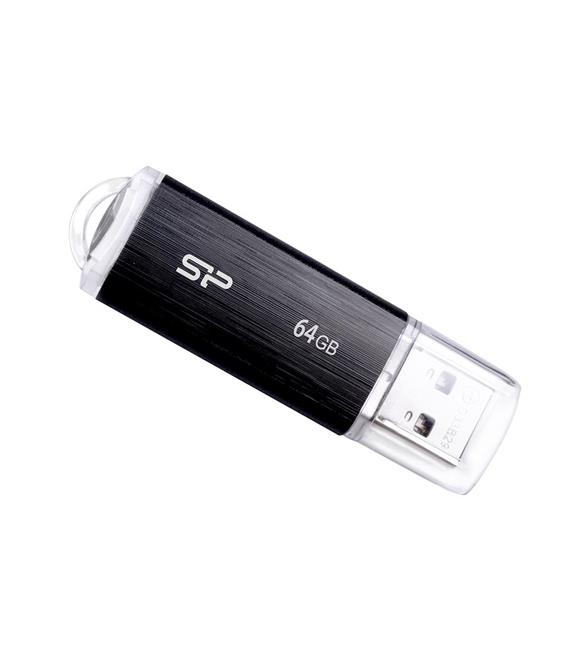 Silicon Power Ultima U02 64GB USB2.0 Siyah Flash Bellek