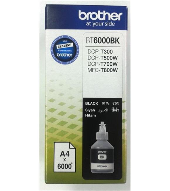 Brother BT6000BK Black Siyah 6.000 Sayfa Şişe Mürekkep DCP-T300-T500-T700 MFC-T800