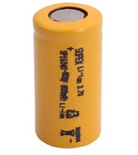 Supex 16340-800S 3.7V 800MA Şarjlı Li-on Pil Uçlu Kafa Pil