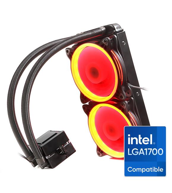 Dark AquaForce W242R Intel LGA1200 Uyumlu İşlemci Soğutucu