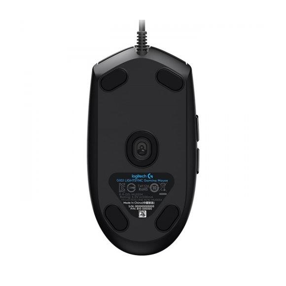 Logitech 910-005823 G102 LightSync Black 8000DPI 6 Tuş Optik RGB Siyah Kablolu Gaming (Oyuncu) Mouse