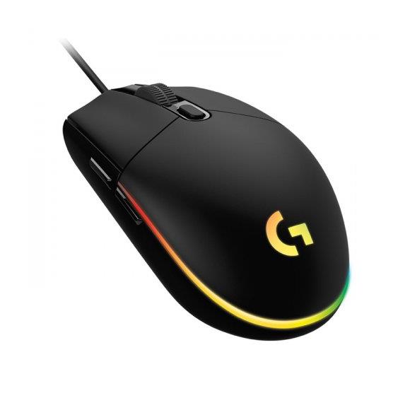 Logitech 910-005823 G102 LightSync Black 8000DPI 6 Tuş Optik RGB Siyah Kablolu Gaming (Oyuncu) Mouse