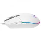 Logitech 910-005824 G102 LightSync Beyaz 8000DPI 6 Tuş Optik RGB White Kablolu Gaming (Oyuncu) Mouse_3