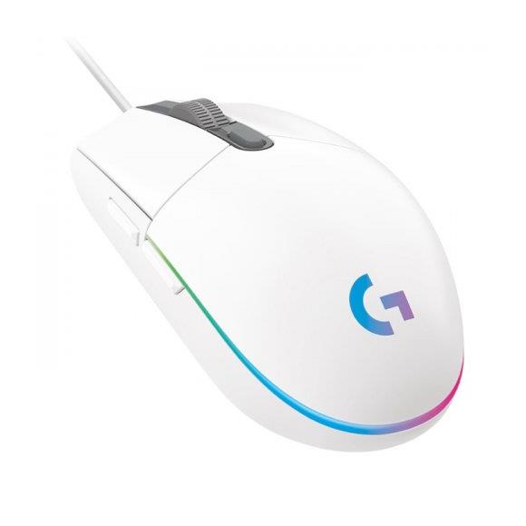 Logitech 910-005824 G102 LightSync Beyaz 8000DPI 6 Tuş Optik RGB White Kablolu Gaming (Oyuncu) Mouse